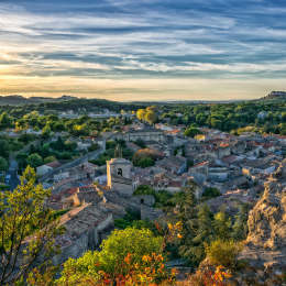 Picture of a southern French village